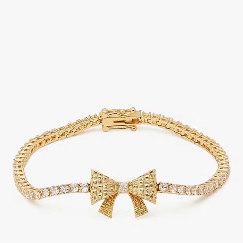 $148 Kate Spade Wrapped In A Bow Tennis Bracelet